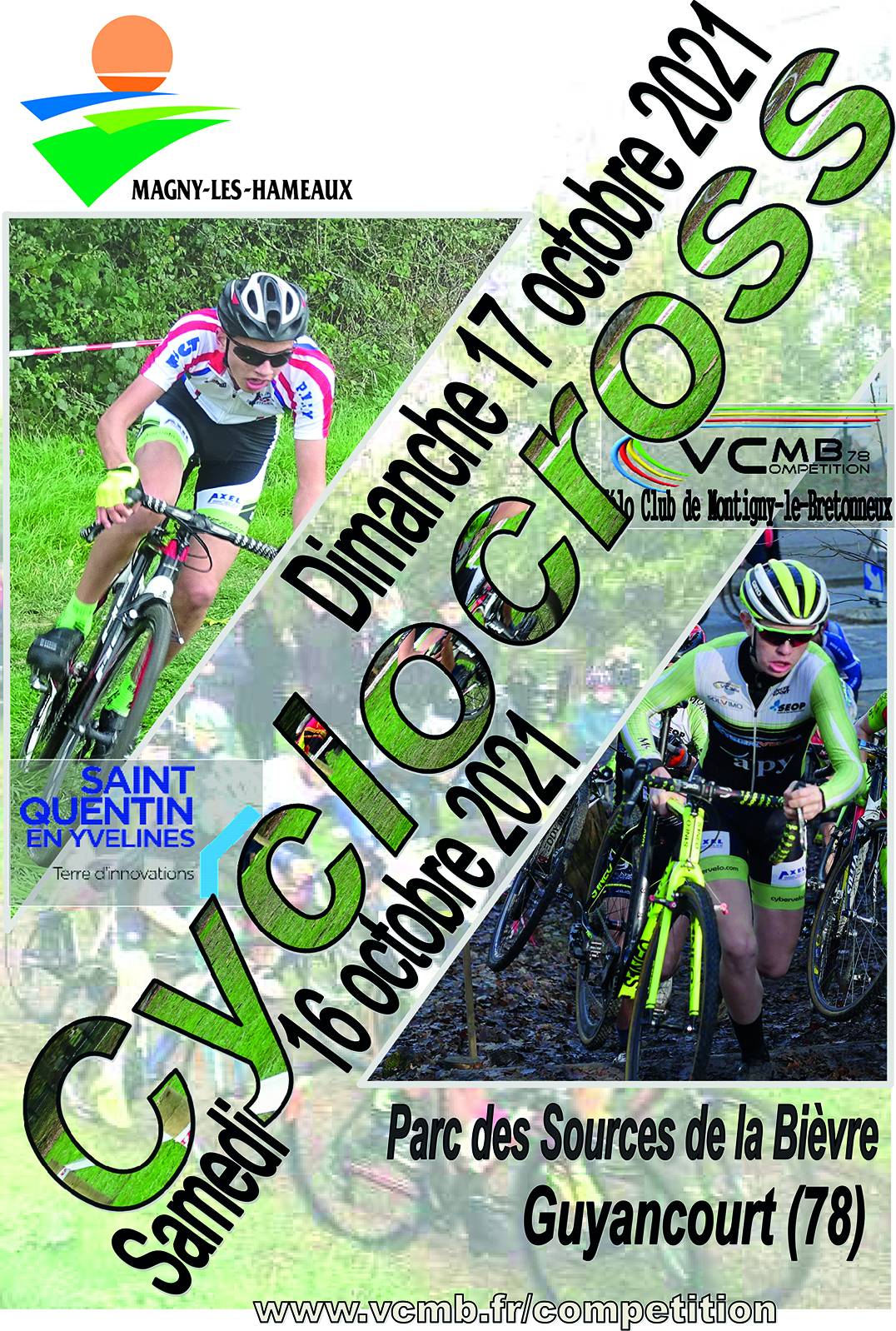 Compétition de cyclocross au Quartier du Buisson MagnylesHameaux